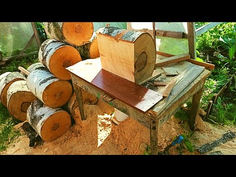 Видео: Доска из бревна новый способ.