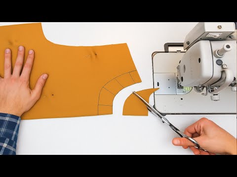 Видео: [5] Удивительные способы создания разных вырезов для ваших нарядов. Техника шитья