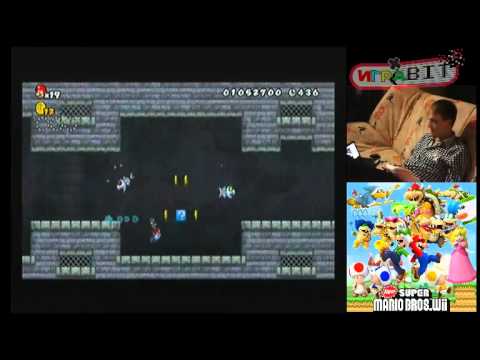 Видео: New super mario bros nintendo wii Прохождение
