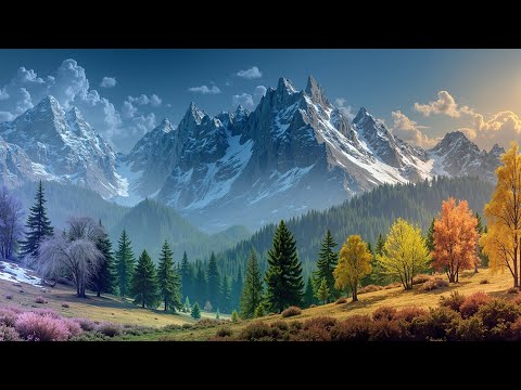 Видео: Relaxing Guitar Piano for Deep Sleep ~ Горный Лес Спокойствие и Фоновая Музыка для глубокого сна