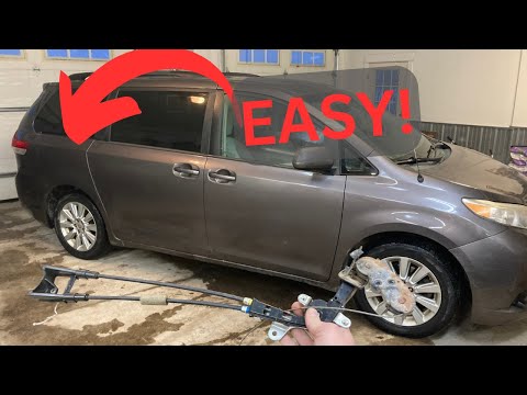 Видео: Toyota Sienna — ремонт сломанного троса раздвижной двери