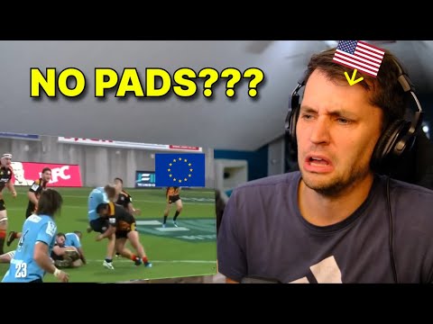 Видео: Американец реагирует на 50 самых громких и жестоких ударов в регби