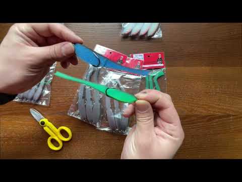 Видео: Поролон который ЛОВИТ! Распаковка поролоновых рыбок от "Волжские Джиги"