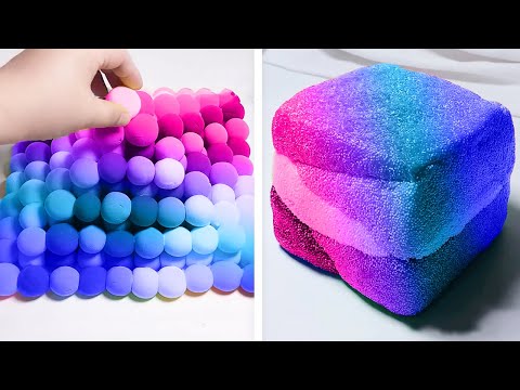 Видео: 1 Час из  Наиболее Удовлетворяя тина ASMR Ролики  Расслабляющий странно Удовлетворяя тина 2020