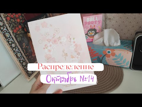 Видео: Распределение бюджета по системе денежных конвертов. Октябрь распределение №14.
