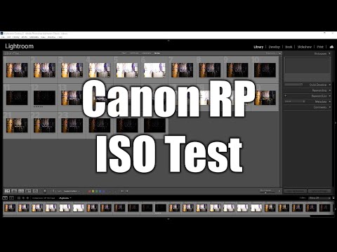 Видео: CANON RP ISO Test: слабый динамический диапазон, но неплохие высокие ISO.