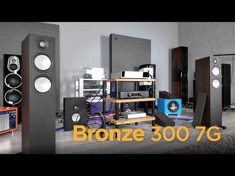 Видео: Современные напольники со взрослым звуком: Monitor Audio Bronze 300 7G