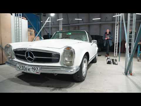 Видео: Новое железо на наш Mercedes Pagoda 1965 г. Такое возможно только в мечтах, и на канале #гаражермес