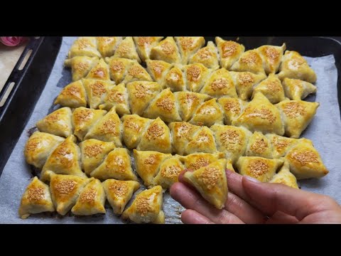 Видео: НОВИНКА ! СЪЕДАЮТСЯ КАК СЕМЕЧКИ ! Популярная уличная еда ! Самса слоеная 