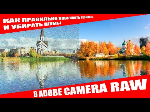 Видео: Как правильно повышать резкость и убирать шумы в Adobe Camera Raw!