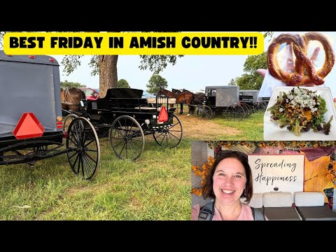 Видео: ЛУЧШАЯ пятница года в Ланкастере, стране амишей! #lancasterpa #amish #amishcountry #running