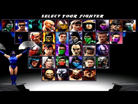 Видео: Mortal Kombat Trilogy - KITANA Прохождение 2025 !!!