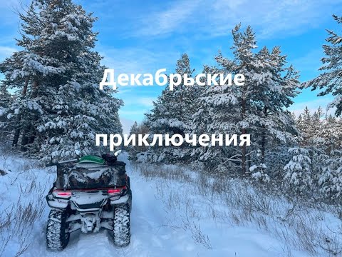Видео: Loncin Xwolf 550 и CFMoto 400L в нашей команде! Декабрьские квадро приключения! Итоги 2024 года