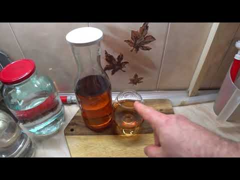 Видео: Шок настойка  Мандариновый висельник на черносливе с яблоком