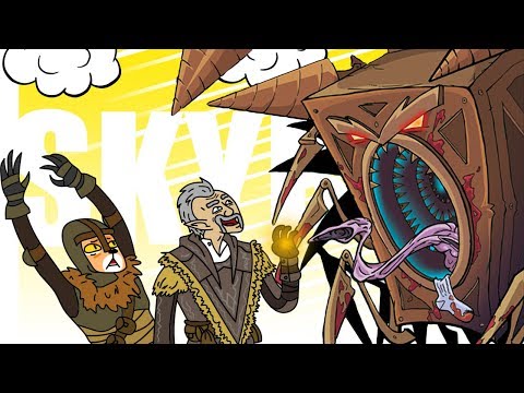 Видео: МУЛЬТИПЛЕЕР В СКАЙРИМ: ДВЕМЕРСКИЙ ЗАБЫТЫЙ ГОРОД! • Друзья по Skyrim • Смешные моменты | Монтаж #11