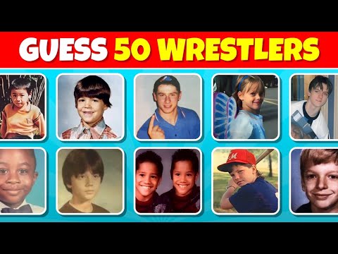 Видео: Угадай суперзвёзд WWE по их детским фотографиям 👶🔥 | Викторина WWE