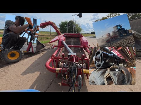 Видео: В основном техническое обслуживание Grimme…