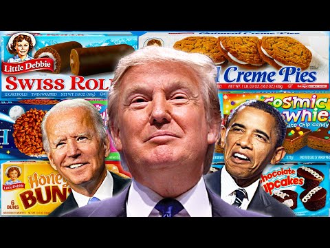 Видео: Президентский рейтинг Little Debbie Snacks!