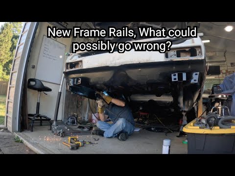 Видео: Установка рамного рельса, 1970 Nova