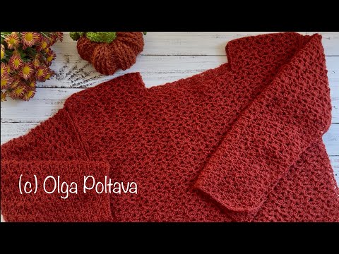 Видео: Обновление вязаного крючком свитера. Дела идут не очень хорошо.