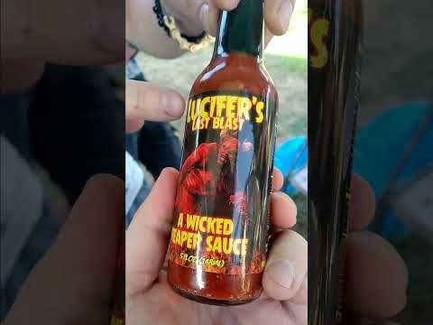 Видео: Пробуем острый соус Lucifer's Last Blast от Hellfire
