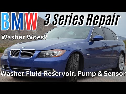 Видео: Ремонт бачка омывателя BMW 3 серии, насоса и датчика, если они протекают или неисправны