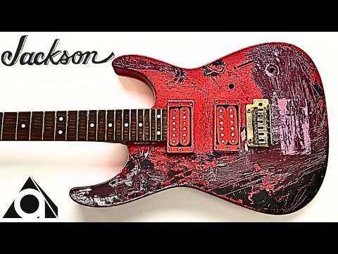 Видео: Я изменил атмосферу гитары, подвергшейся радикальной окраске.