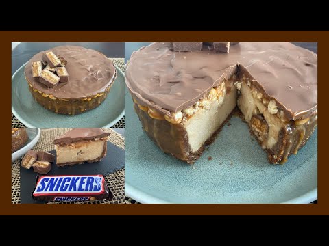 Видео: ЧИЗКЕЙК Сникерс. Вкус Легендарного Шоколадного Батончика I Cheesecake Snickers (Sub)