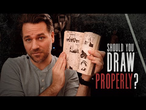 Видео: Хотите рисовать мангу? Стоит ли сначала научиться рисовать «правильно»? (Советы профессионалов)