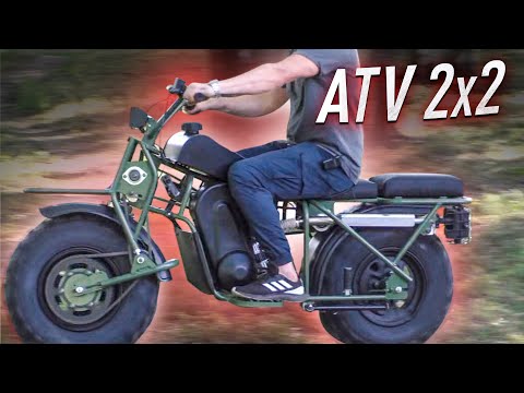 Видео: Мотовездеход АTV 2х2 Получение, впечатление и первый выезд на полноприводном мотоцикле "Baltmotors".