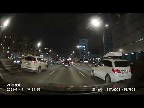 Видео: Driving in Moscow agglomeration: Химки - Текстильщики 19/11/2023 (timelapse 4x)