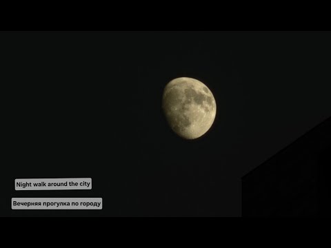 Видео: Вечерняя прогулка- Night walk