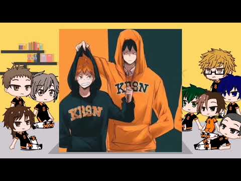 Видео: реакция карасуно на моё ау