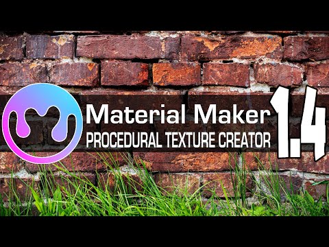 Видео: Material Maker 1.4 — УДИВИТЕЛЬНАЯ и БЕСПЛАТНАЯ альтернатива Substance Designer!