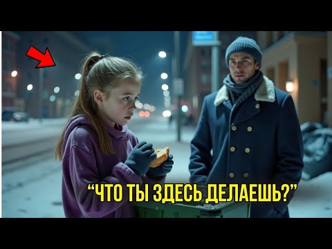 Видео: Отец Одиночка Нашёл Девочку В МУСОРКЕ На Кануне Рождества – Правда Лишила Его ДАРА РЕЧИ...
