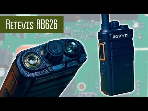 Видео: Retevis RB626 - PMR радиостанция или на весь диапазон UHF? Клонирование по эфиру. Подробный обзор.