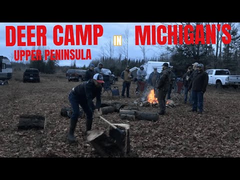 Видео: Охота на оленей на Верхнем полуострове Мичигана: лагерь Deer Camp 2021