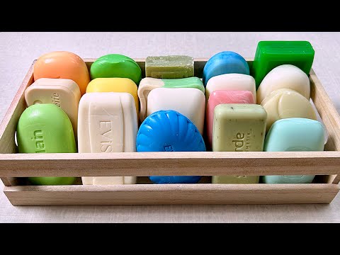 Видео: ASMR soap cutting 💙 Резка мыла АСМР