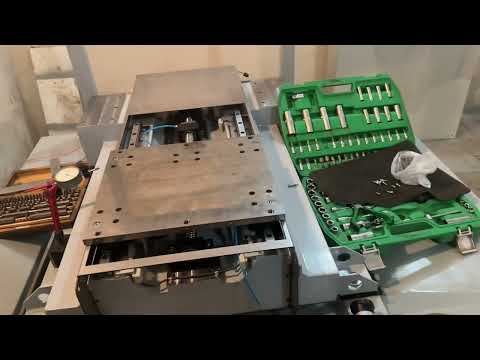 Видео: Постройка фрезерного станка ЧПУ из полимер бетона. Продолжение.