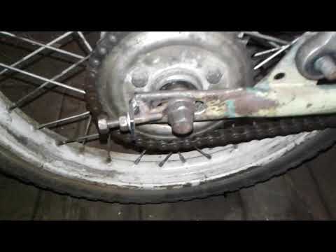 Видео: Верховина-7 Спорт. Замена заднего колеса на рижское. 3-я часть