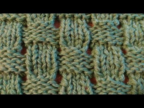Видео: Узор спицами ПЛЕТЕНКА для пледа, подушечки, кардигана, жилета