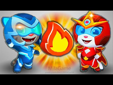 Видео: ГОВОРЯЩИЙ ТОМ ПОГОНЯ ГЕРОЕВ НОВЫЕ КОСТЮМЫ #3 Talking Tom Hero Dash лучше БЕГ ЗА ЗОЛОТОМ