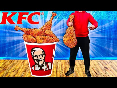 Видео: Я СДЕЛАЛ ГИГАНТСКИЙ БАСКЕТ KFС ИЗ СТРАУСЯТИНЫ