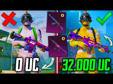 Видео: ЭТО ЛУЧШАЯ ПРОКАЧКА АККАУНТА на 32000 UC В PUBG MOBILE! ПРОКАЧАЛ ШУТ и ВЫБИЛ АКМ ЛЕДНИК ПУБГ МОБАЙЛ!