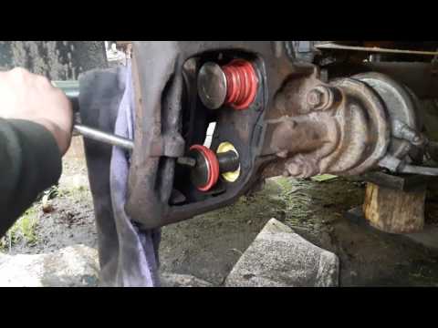 Видео: BPW ECO PLUS  РЕМОНТ ДИСКОВЫХ ТОРМОЗОВ, ЗАМЕНА ТОРМОЗНОГО ДИСКА,ЗАМЕНА ПЫЛЬНИКОВ ТОРМОЗНОГО СУППОРТА