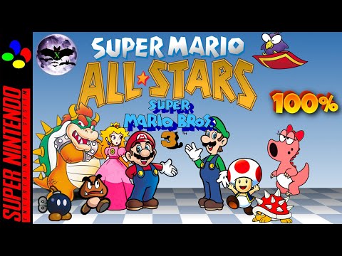 Видео: Super Mario All-Stars (smb3) прохождение (No Warp) 100% | Игра (SNES, 16 bit) 1993 Стрим RUS