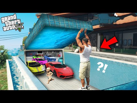 Видео: ФРАНКЛИН БАССЕЙН АСТЫНАН ҚҰПИЯ КӨЛІКТЕР ТАПТЫ (GTA V)