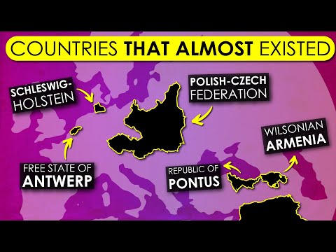 Видео: Страны, которые почти существовали
