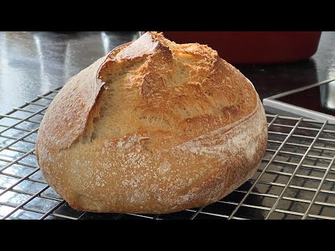 Видео: Выпекаем простой Пшеничный Хлеб на Закваске от А до Я/Мастер класс начинающим Хлебопеков❤️