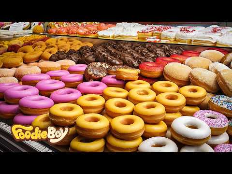 Видео: Лучшая подборка пончиков и бубликов — от классики до креативных вкусов